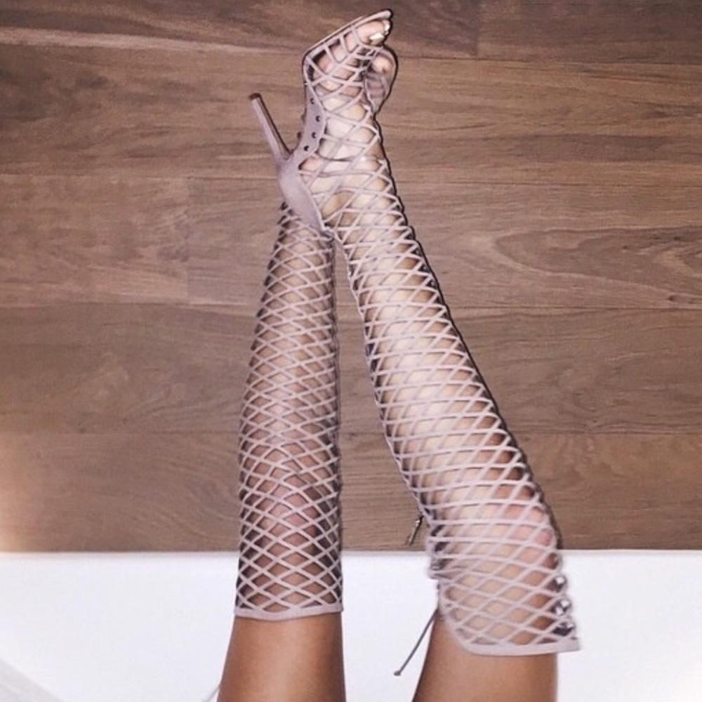 New Schutz Karlyanna High Heels Lace up Gladiator